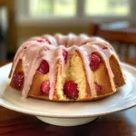 SOUR CREAM STRAWBERRY BUNDT CAKE