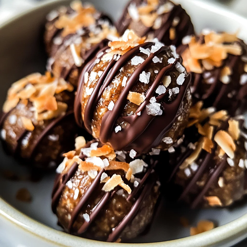 Samoa Cookie Protein Balls