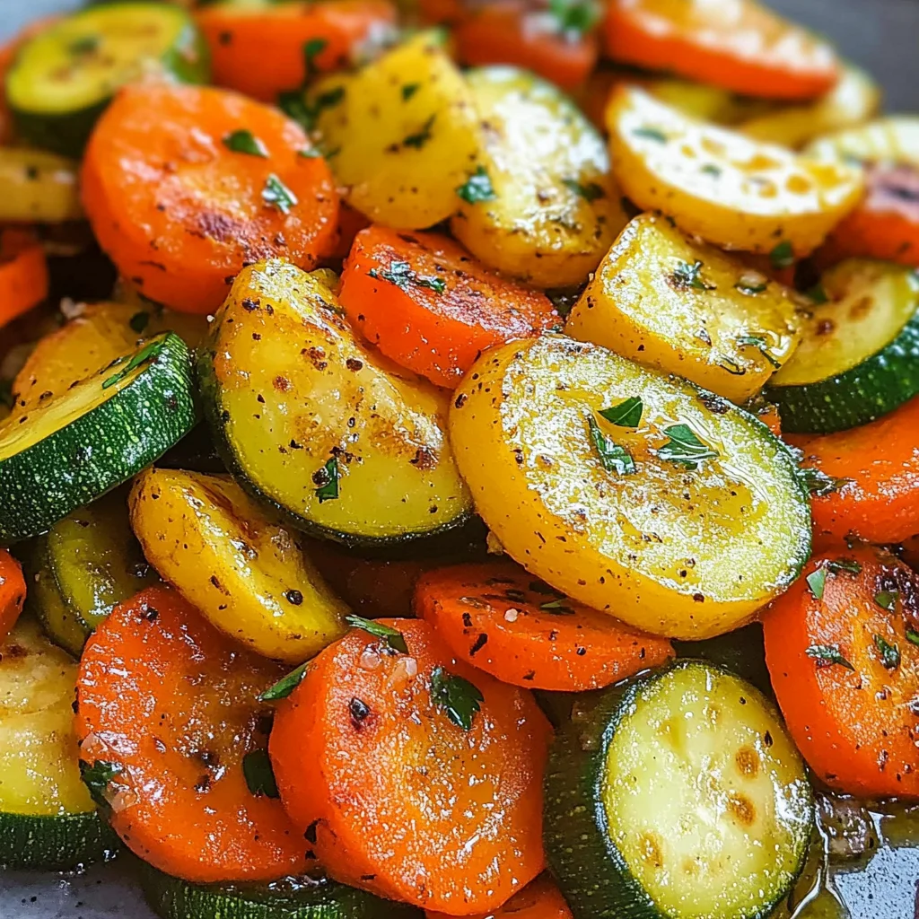 Simple Sautéed Vegetables