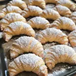 Soft Butter and Sour Cream Crescent Cookies (Cornulețe)