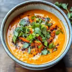 Spicy Miso Carrot Soup: Your Cozy Vegan Comfort Bowl