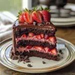 Strawberry Chocolate Cake – A Luscious, Decadent Treat