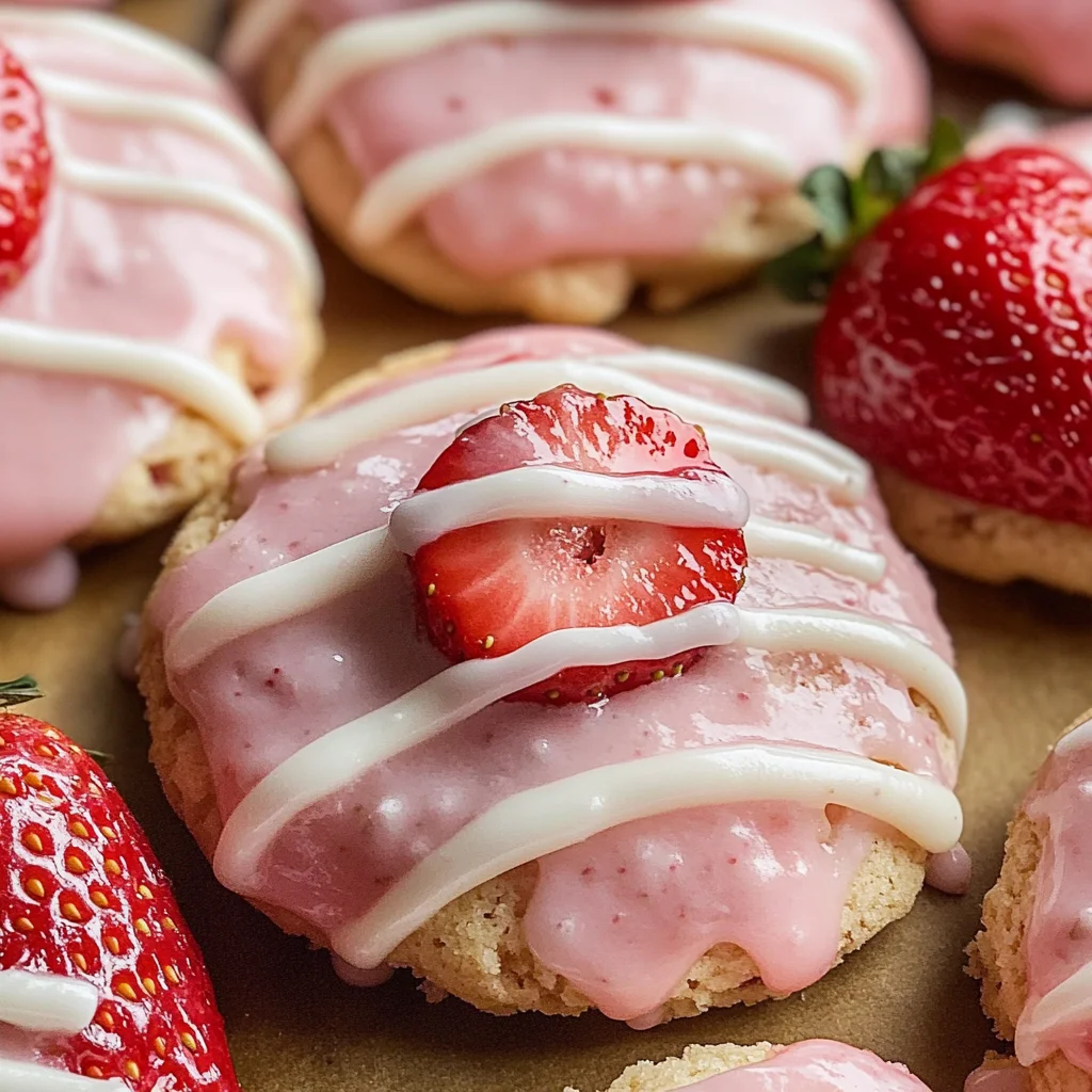 Strawberry Cookies