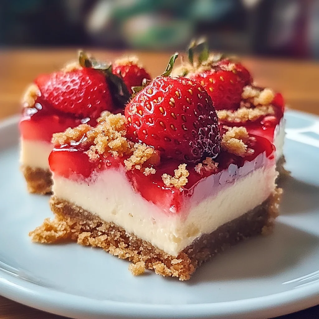 Strawberry Crunch Cheesecake Bites