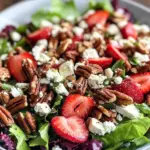Strawberry Pecan Salad
