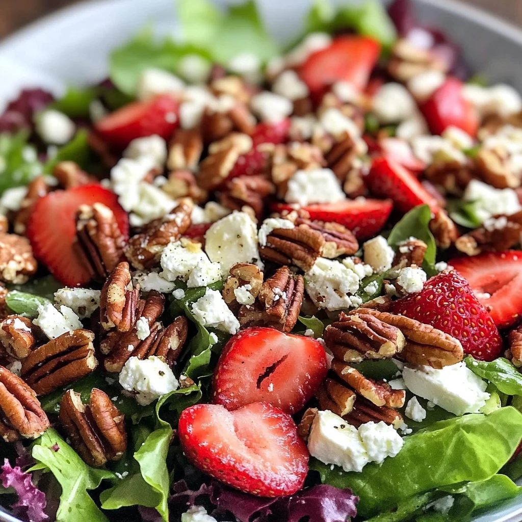 Strawberry Pecan Salad