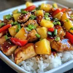 Teriyaki Pineapple Chicken Bowls: A Flavorful Delight!