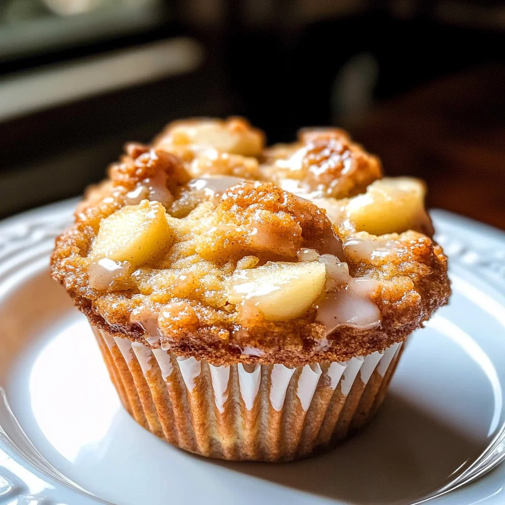 Apple Fritter Muffins