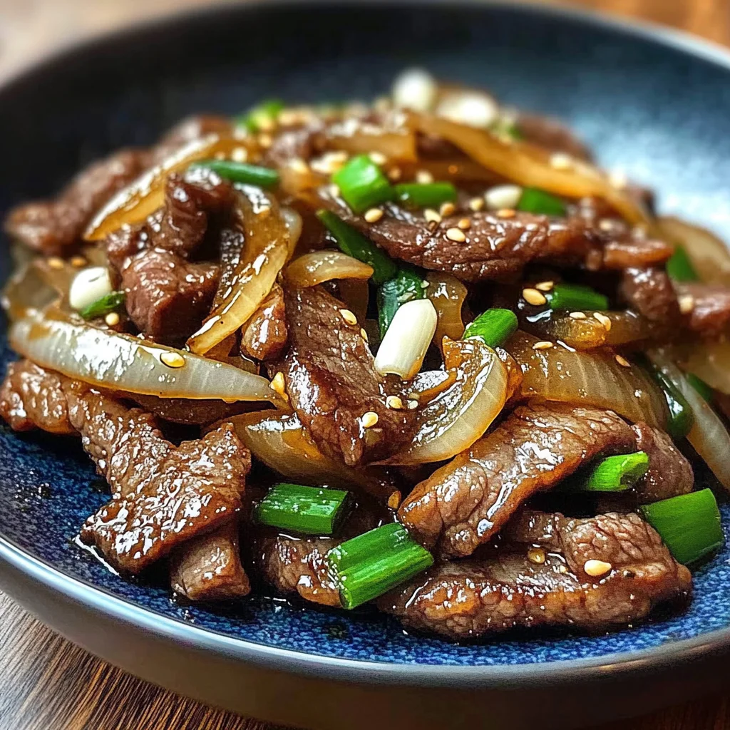 Beef and Onion Stir Fry Recipe