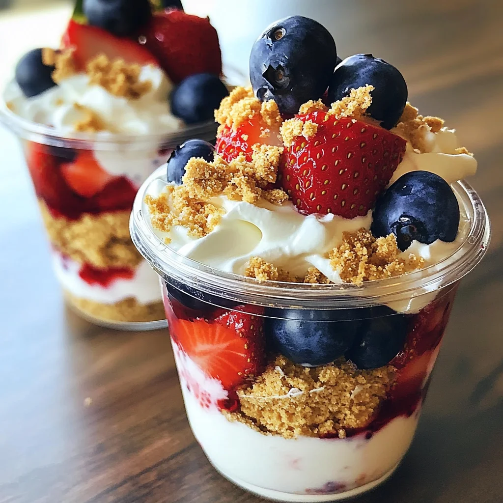 Berry Cheesecake Parfaits