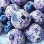 Blueberry Cheesecake Protein Bites