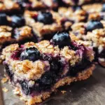 Blueberry Oatmeal Bars – A Wholesome Treat! ✨