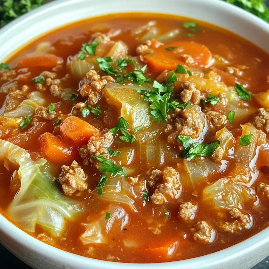 Cabbage Roll Soup