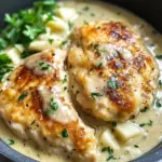 Chicken in White apple vinegar Sauce