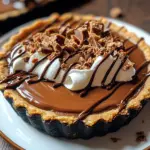 Chocolate Biscoff Tart