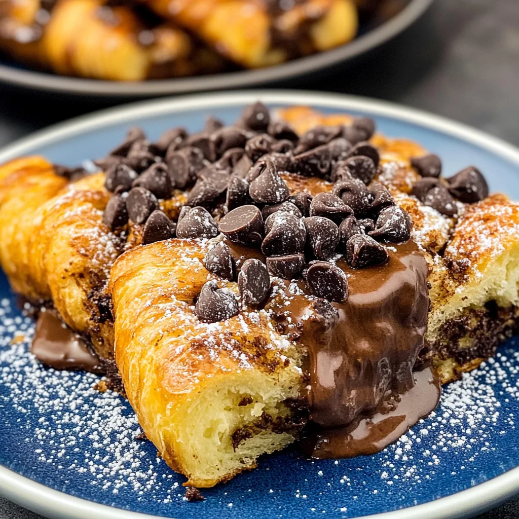 Chocolate Croissant French Toast Recipe