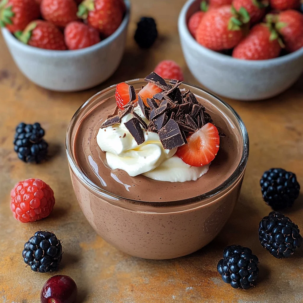 Chocolate Protein Pudding Recipe