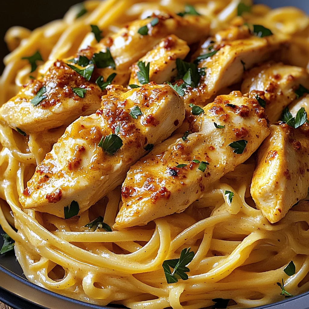 Cowboy Butter Chicken Linguine