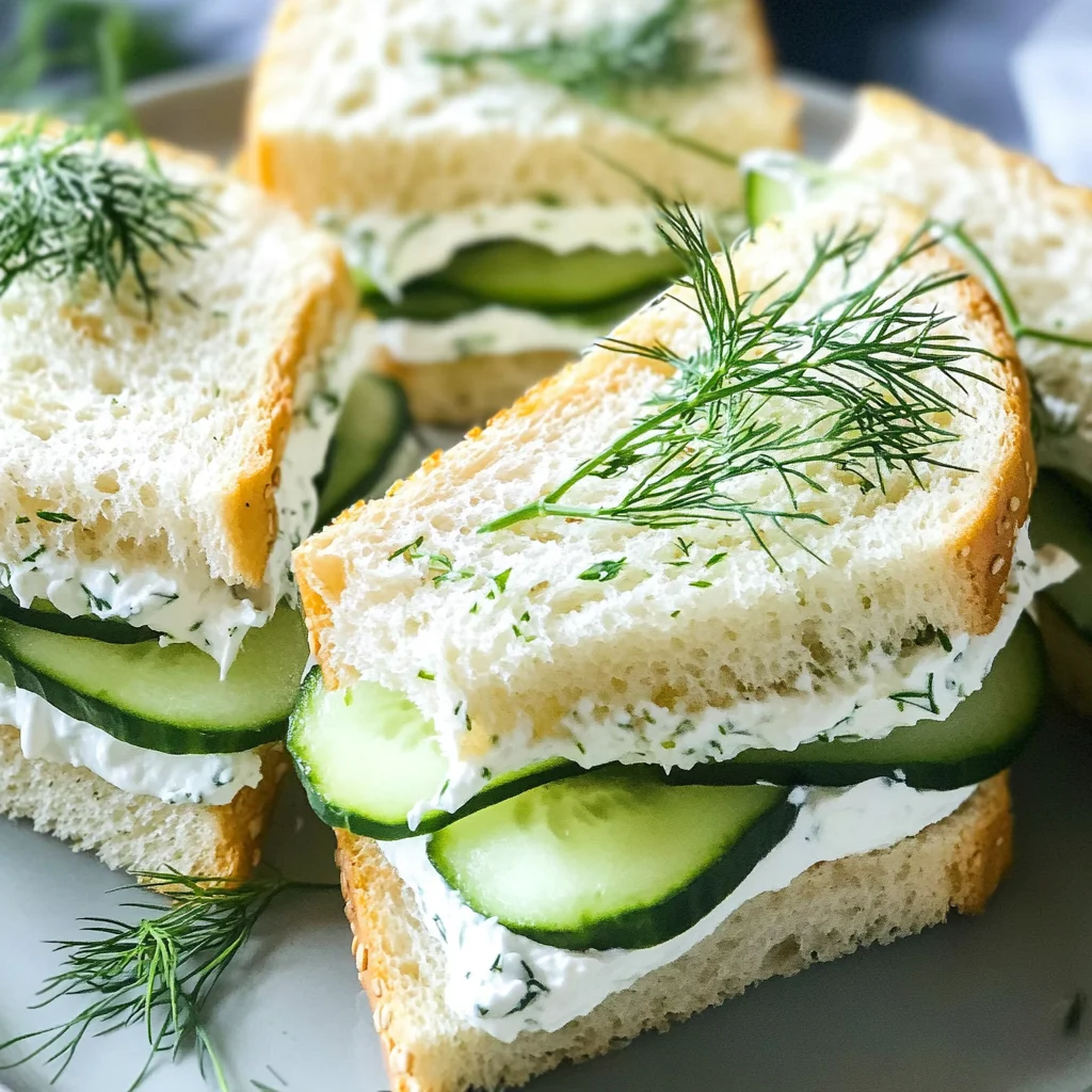 Cucumber Sandwiches