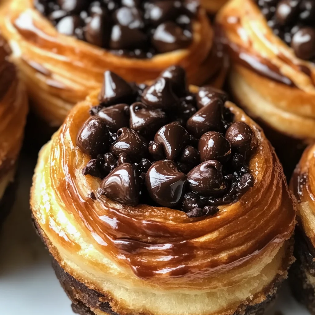 Decadent Chocolate Chip Cruffins for Your Sweet Cravings