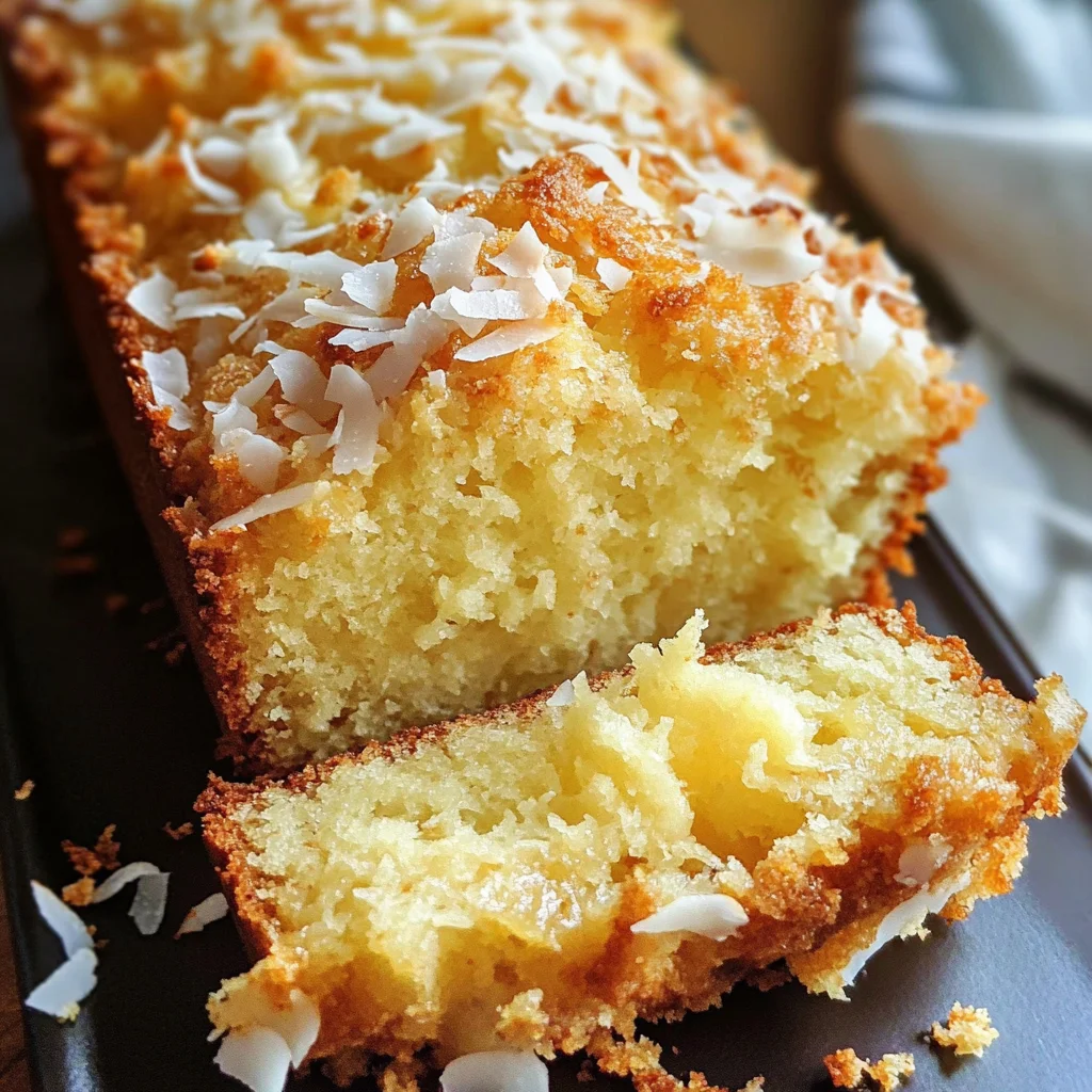 Easy Pineapple Coconut Quick Bread