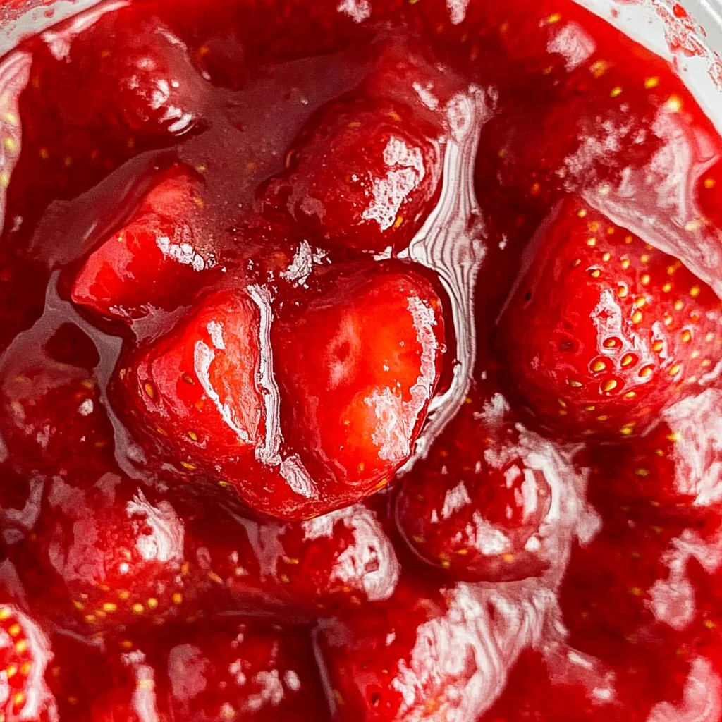 Easy Strawberry Compote