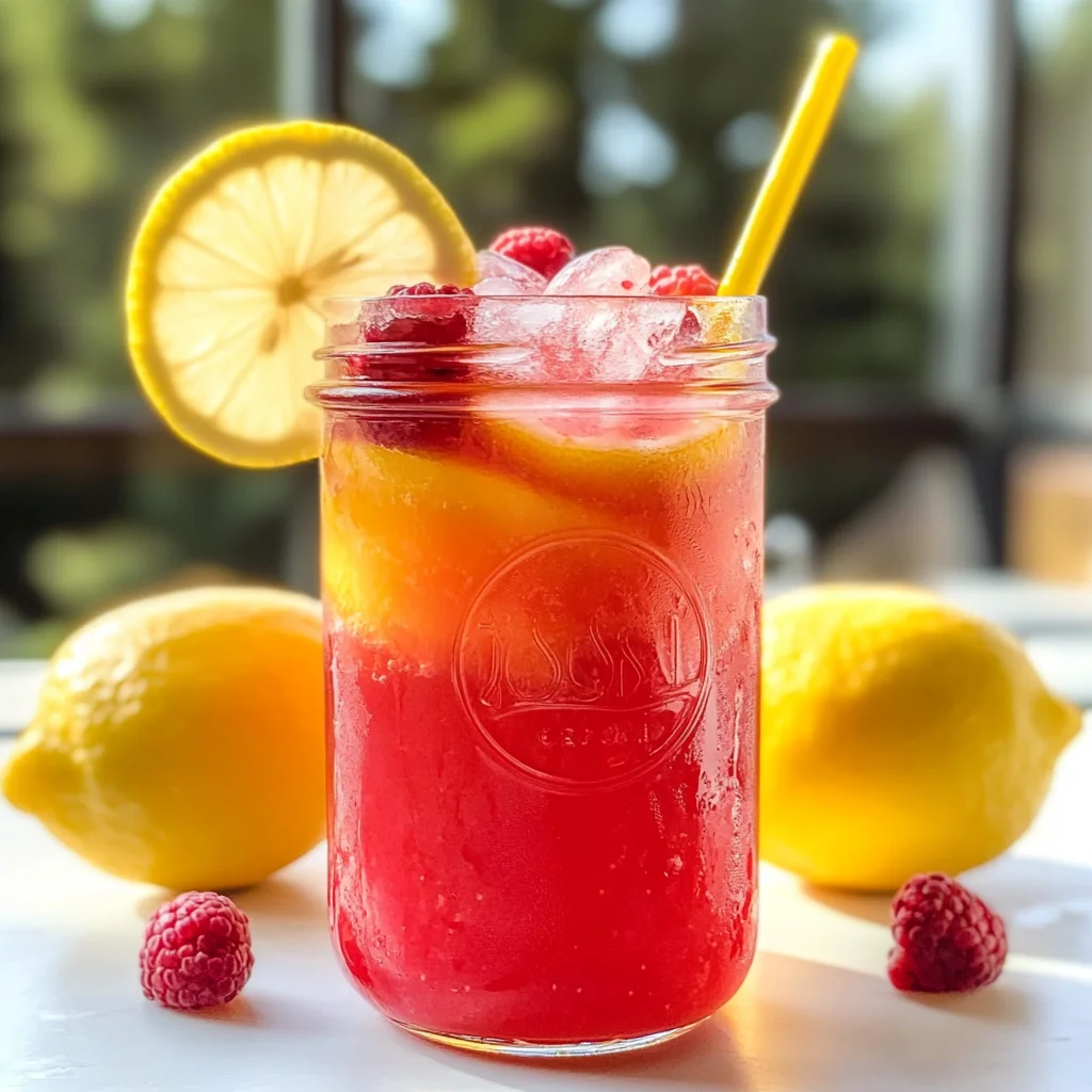 Fresh Raspberry Lemonade Recipe
