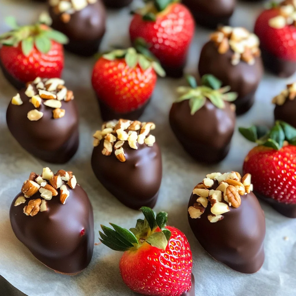 Gourmet Chocolate Covered Strawberries
