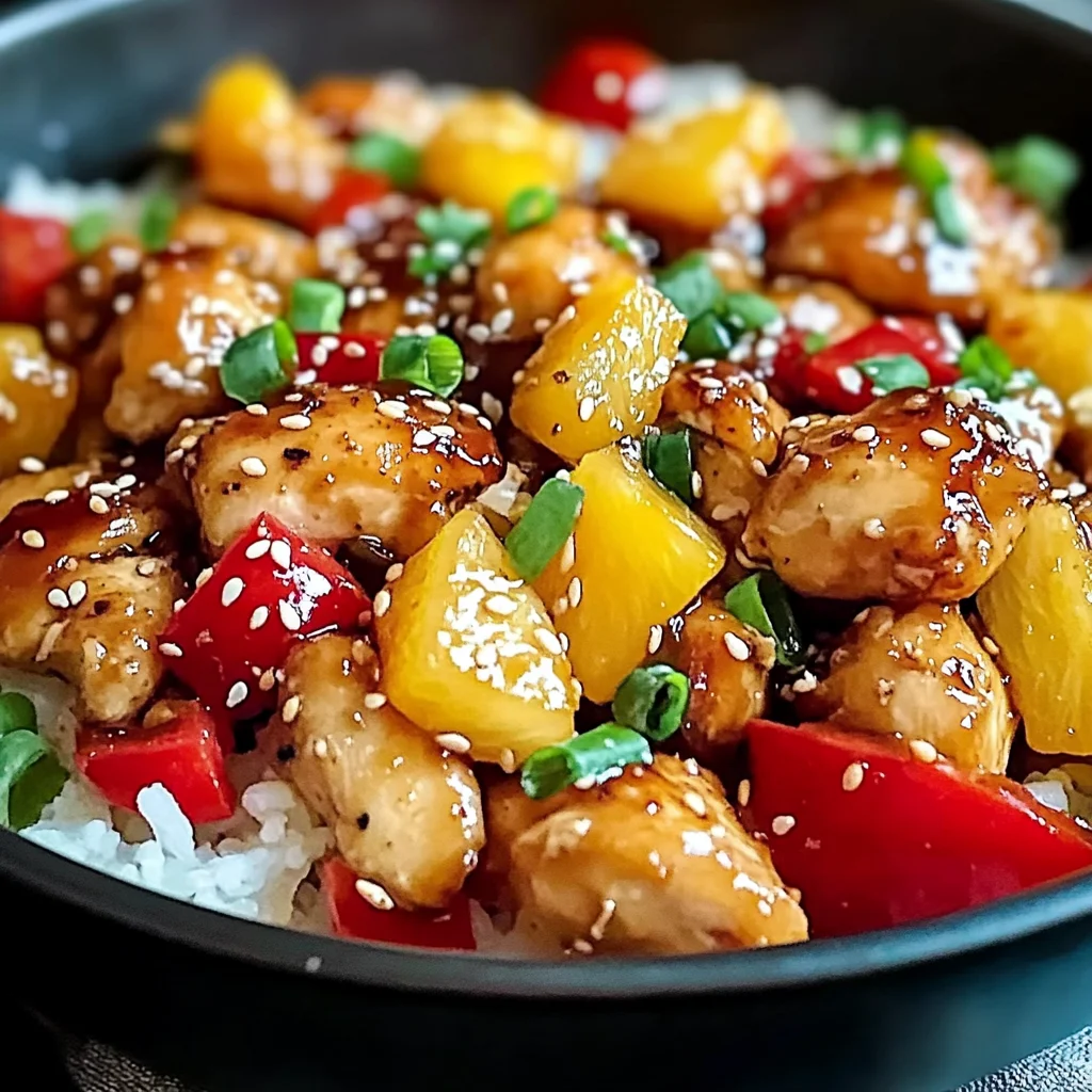Hawaiian Pineapple Chicken: Sweet and Savory 30-Minute Dinner