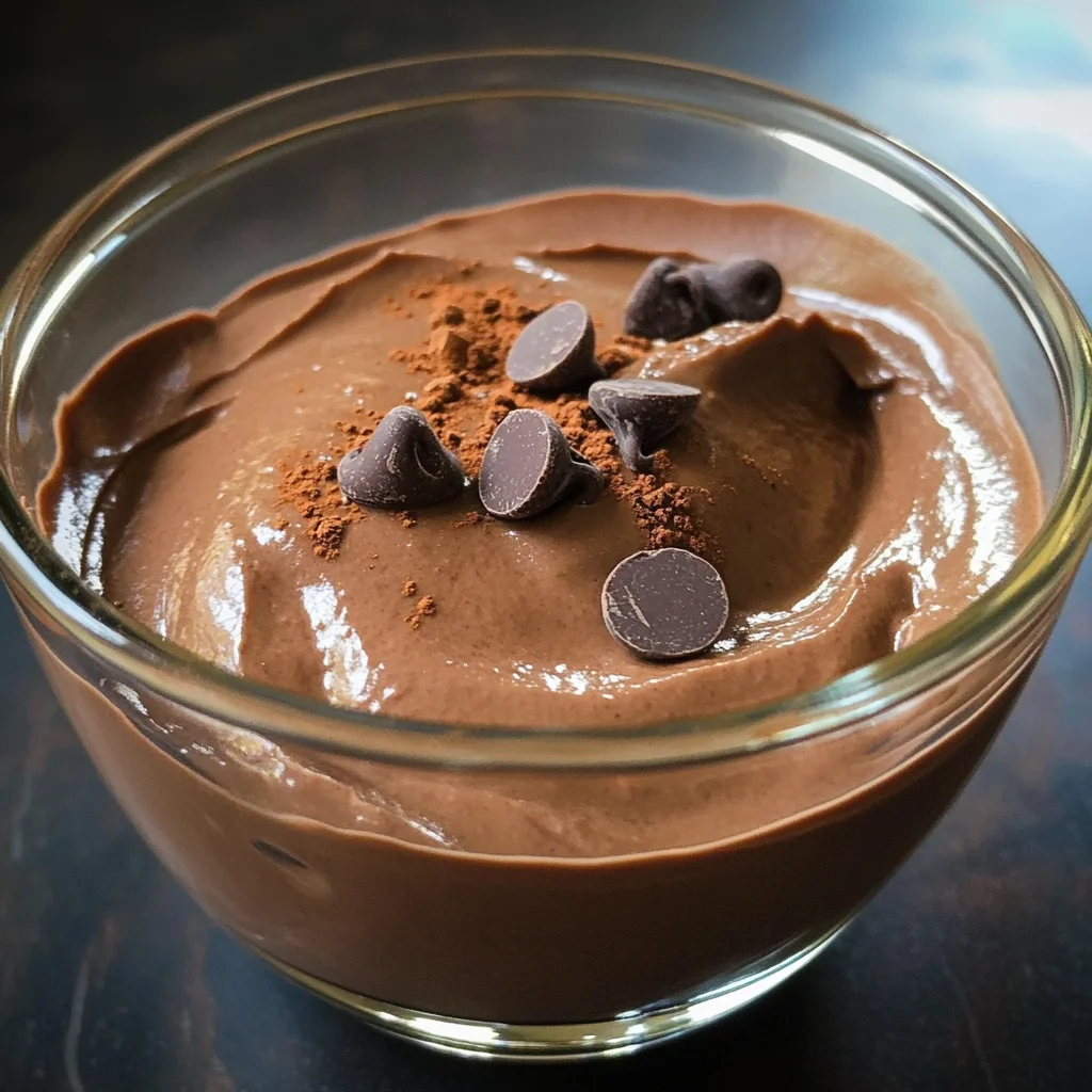 Healthy Chocolate Pudding
