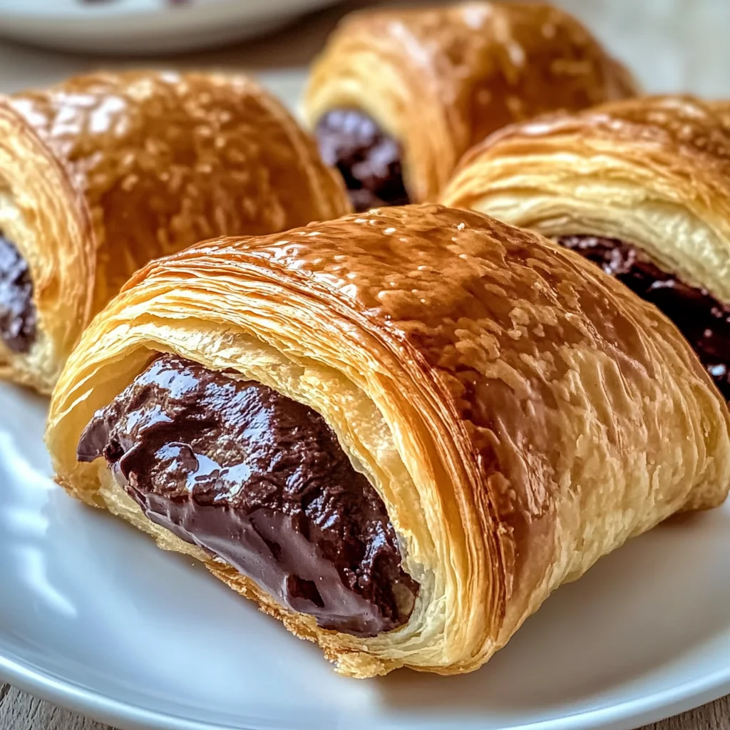 Homemade Chocolate Croissants: Indulge in Flaky Bliss at Home
