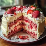 Irresistible Strawberry Earthquake Cake That Steals the Show