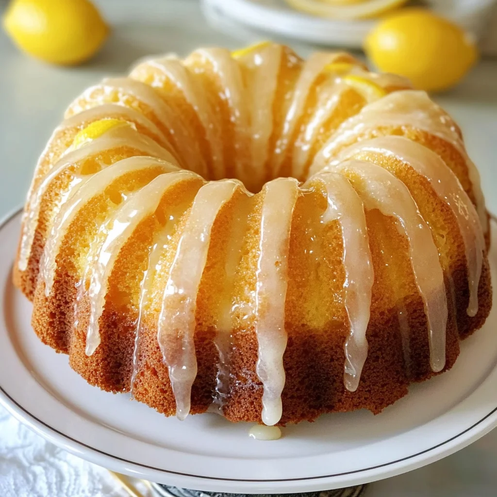 Lemon Bundt Cake