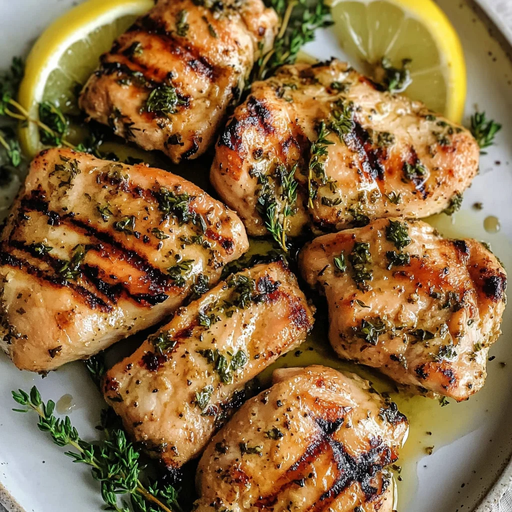 Lemon Herb Grilled Chicken
