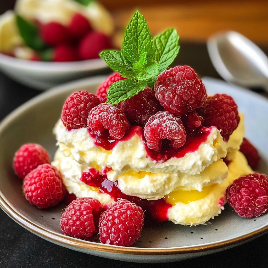 Lemon Raspberry Fluff