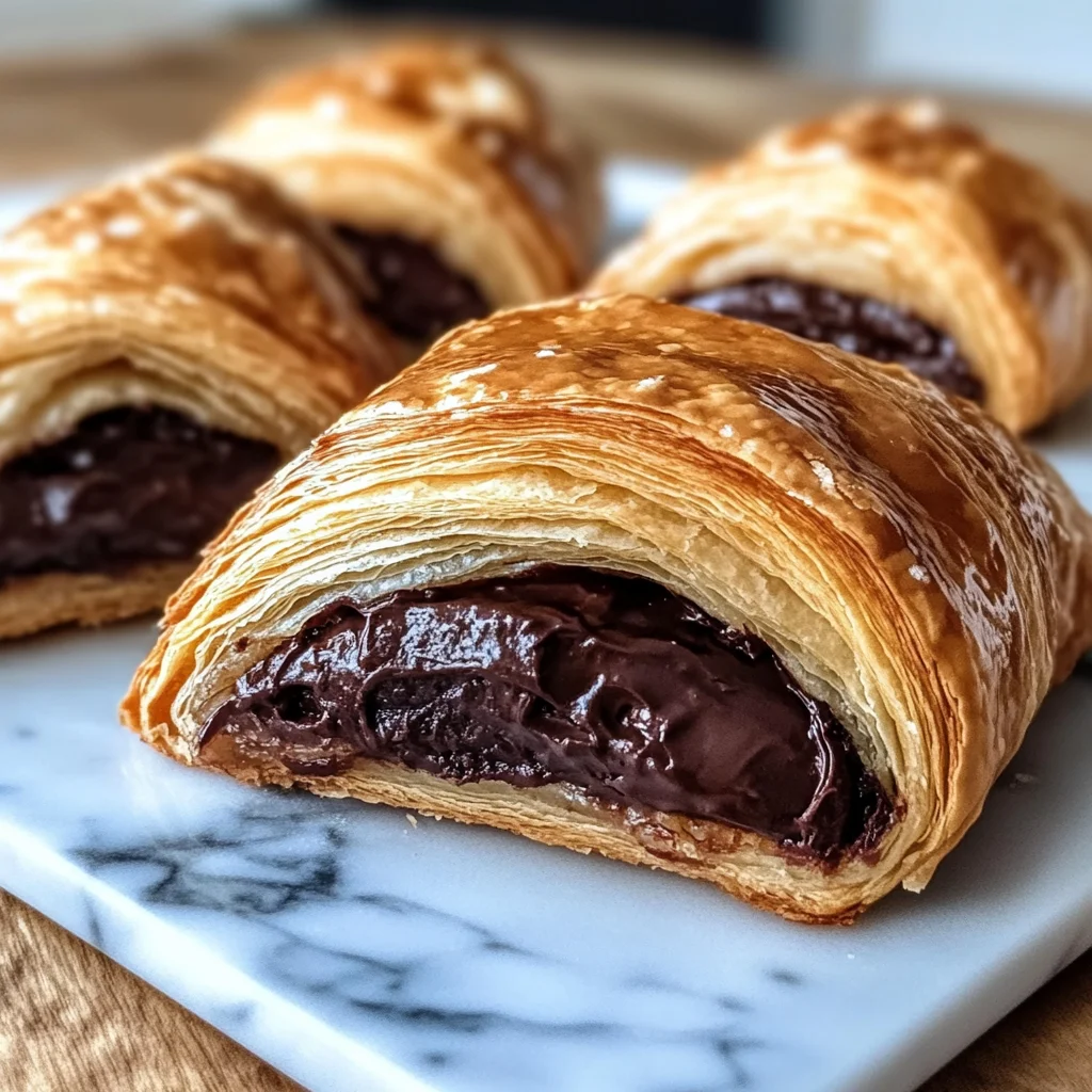 Melt-in-Your-Mouth Chocolate Croissants Made Easy at Home