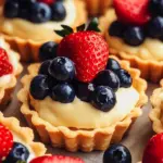 Mini Fruit Tarts With Pastry Cream
