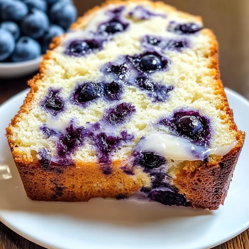 Moist Blueberry Cream Cheese Loaf You'll Love