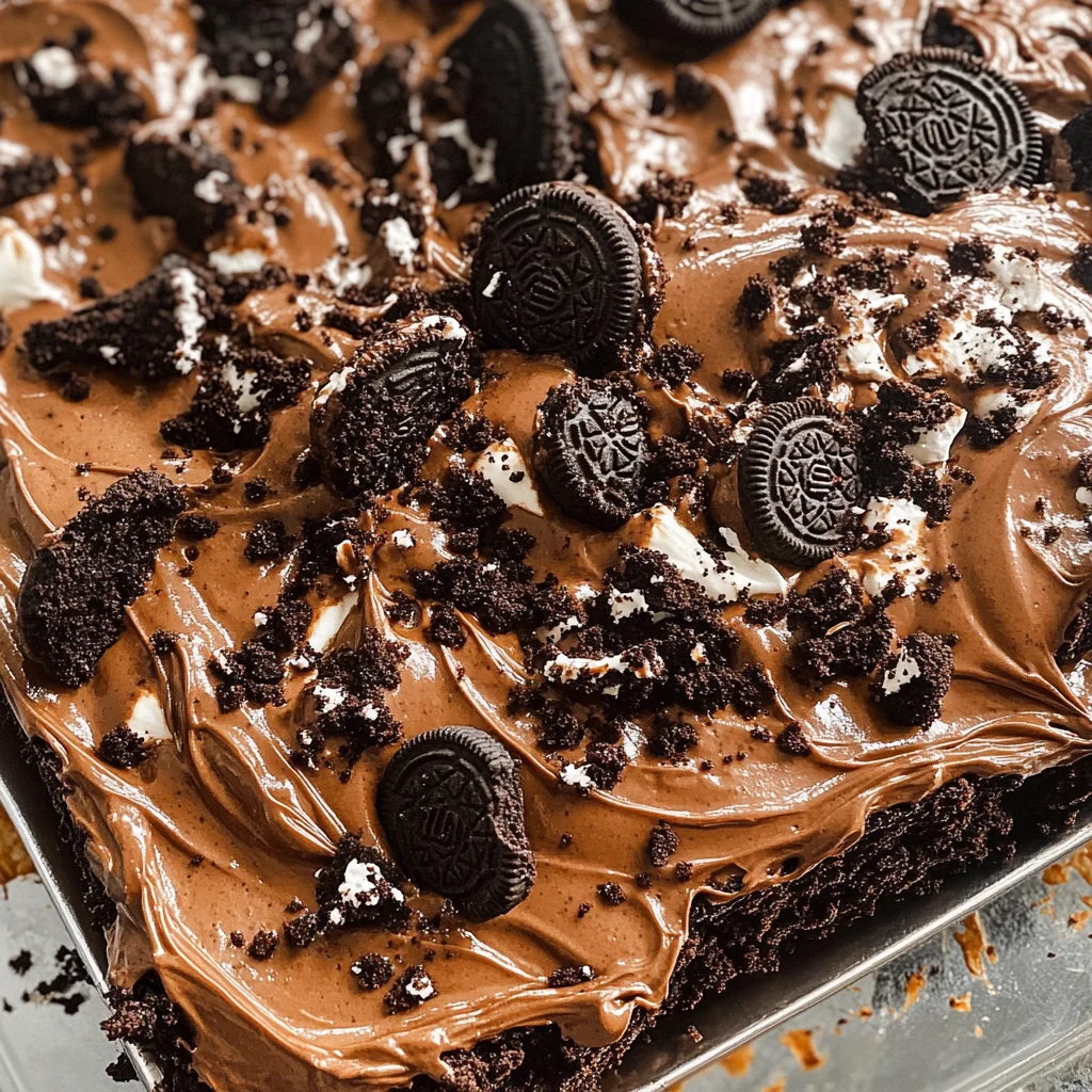 Oreo Dirt Cake