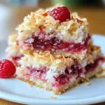 Raspberry Coconut Bars Recipe