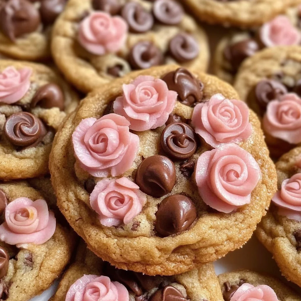 Rose Chocolate Chip Cookie Recipe