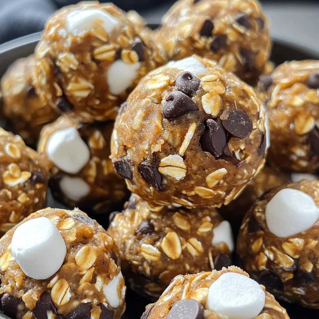 S'mores Energy Bites