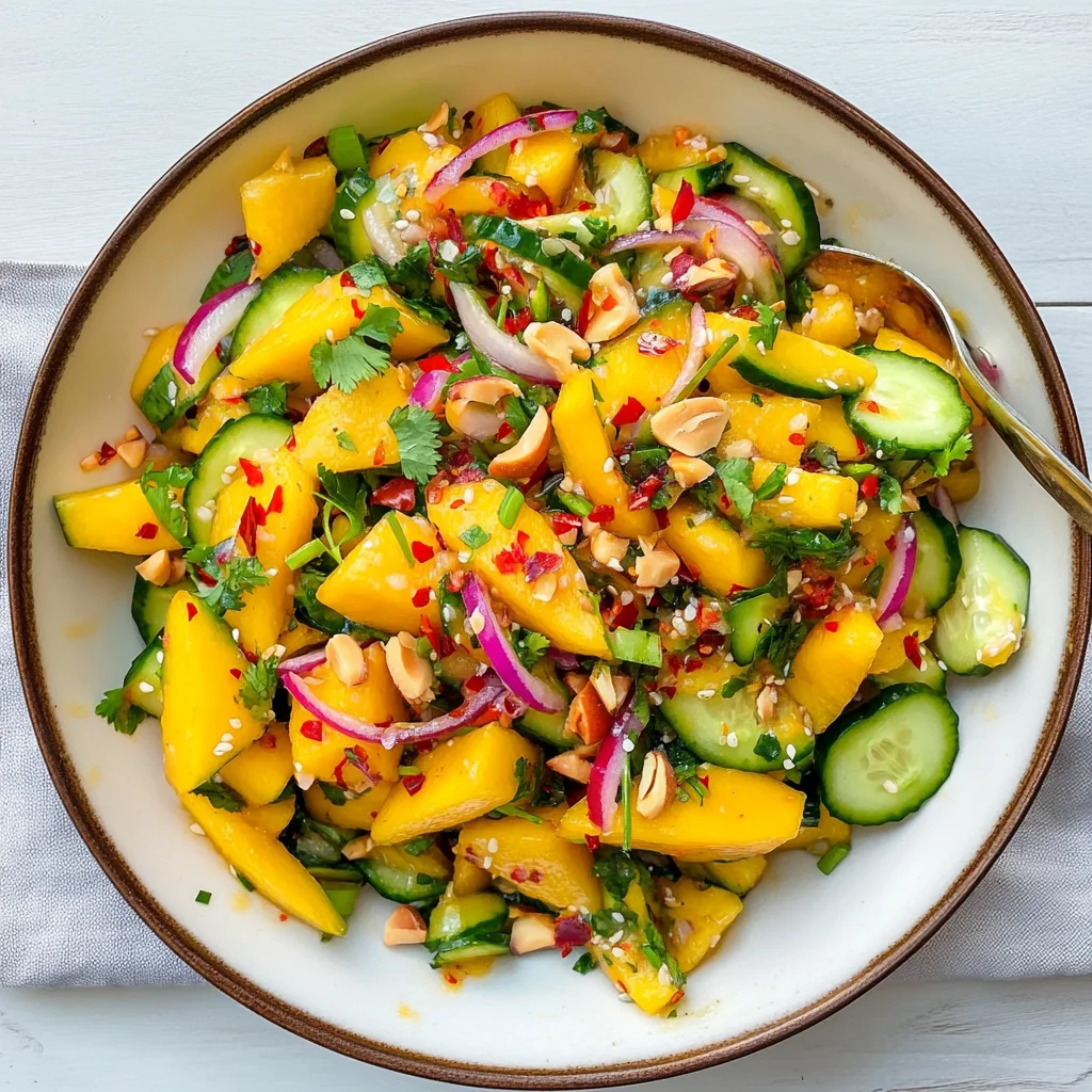 Spicy Thai Mango Salad