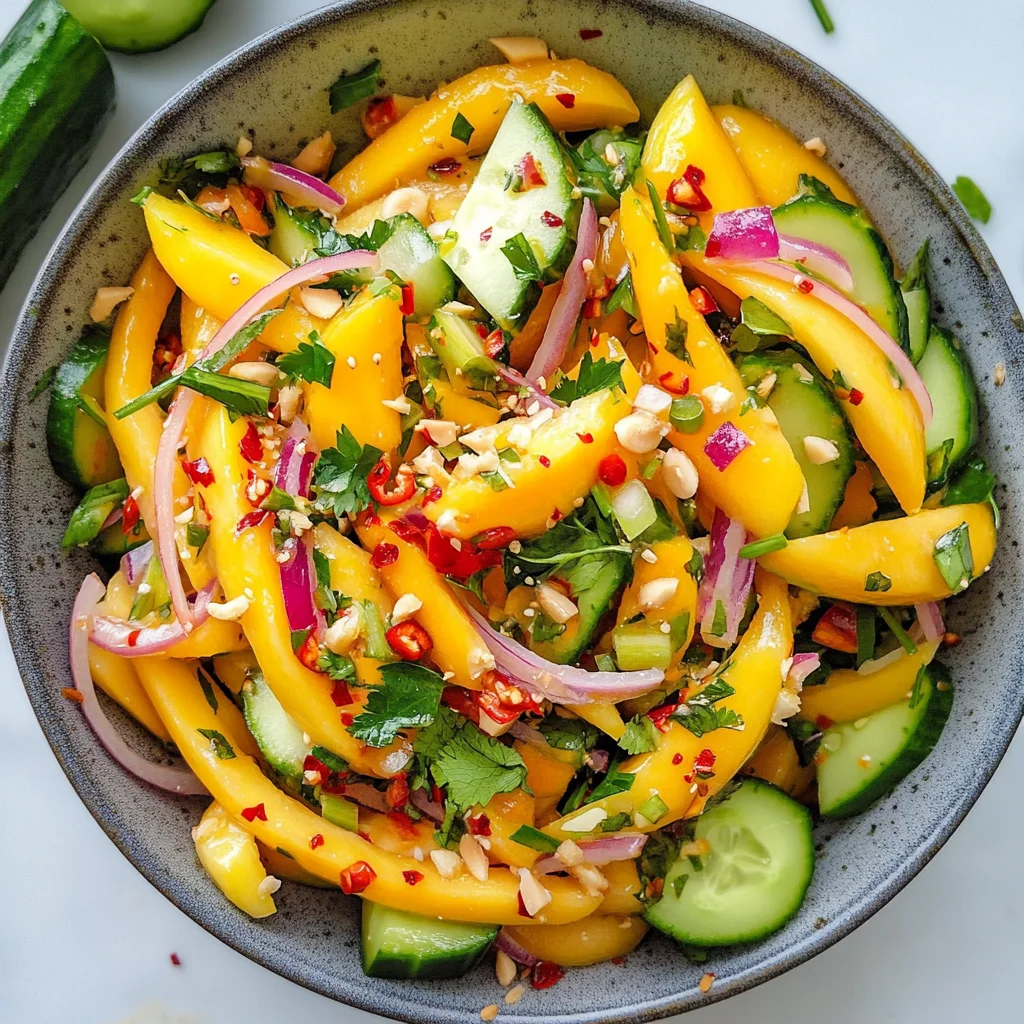 Spicy Thai Mango Salad