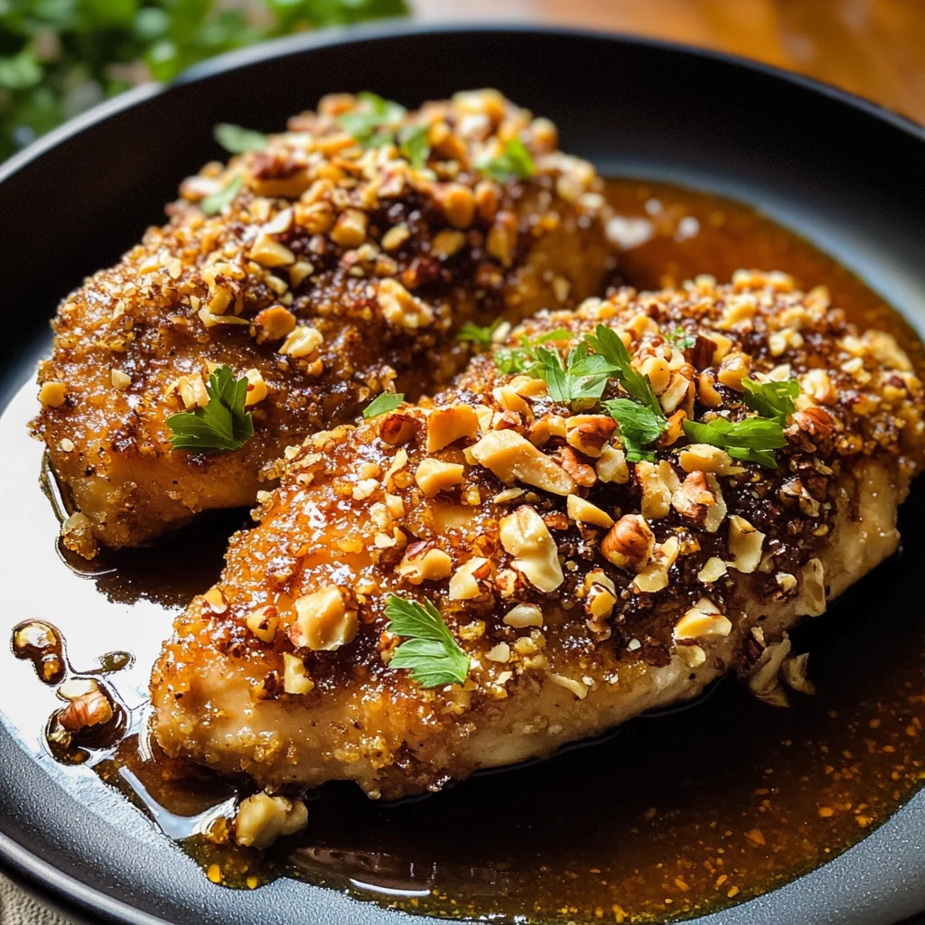 Walnut-Crusted Chicken
