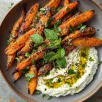 Za'atar Roasted Carrots with Feta Dip