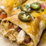 Baked Chicken Chimichanga