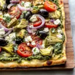Best Mediterranean Flatbread Pizza