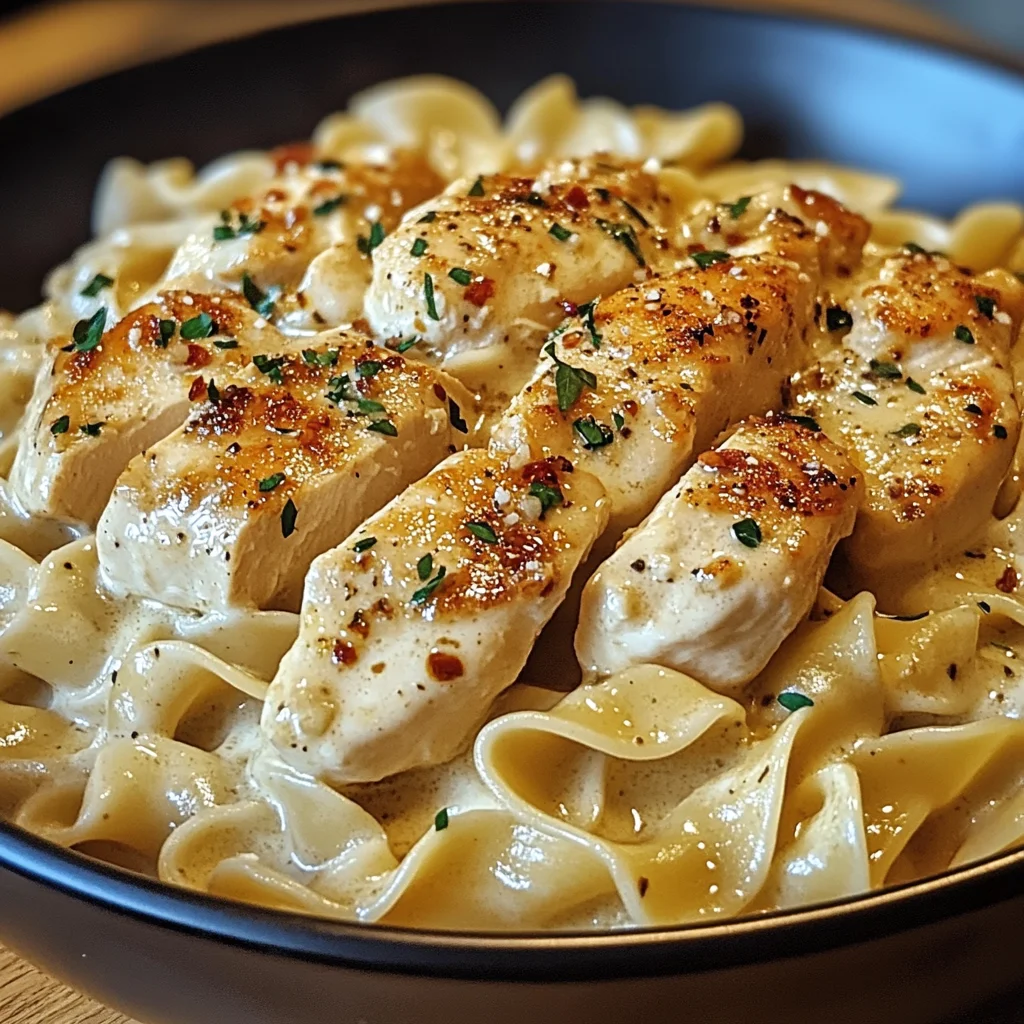 Chicken Buttered Noodles