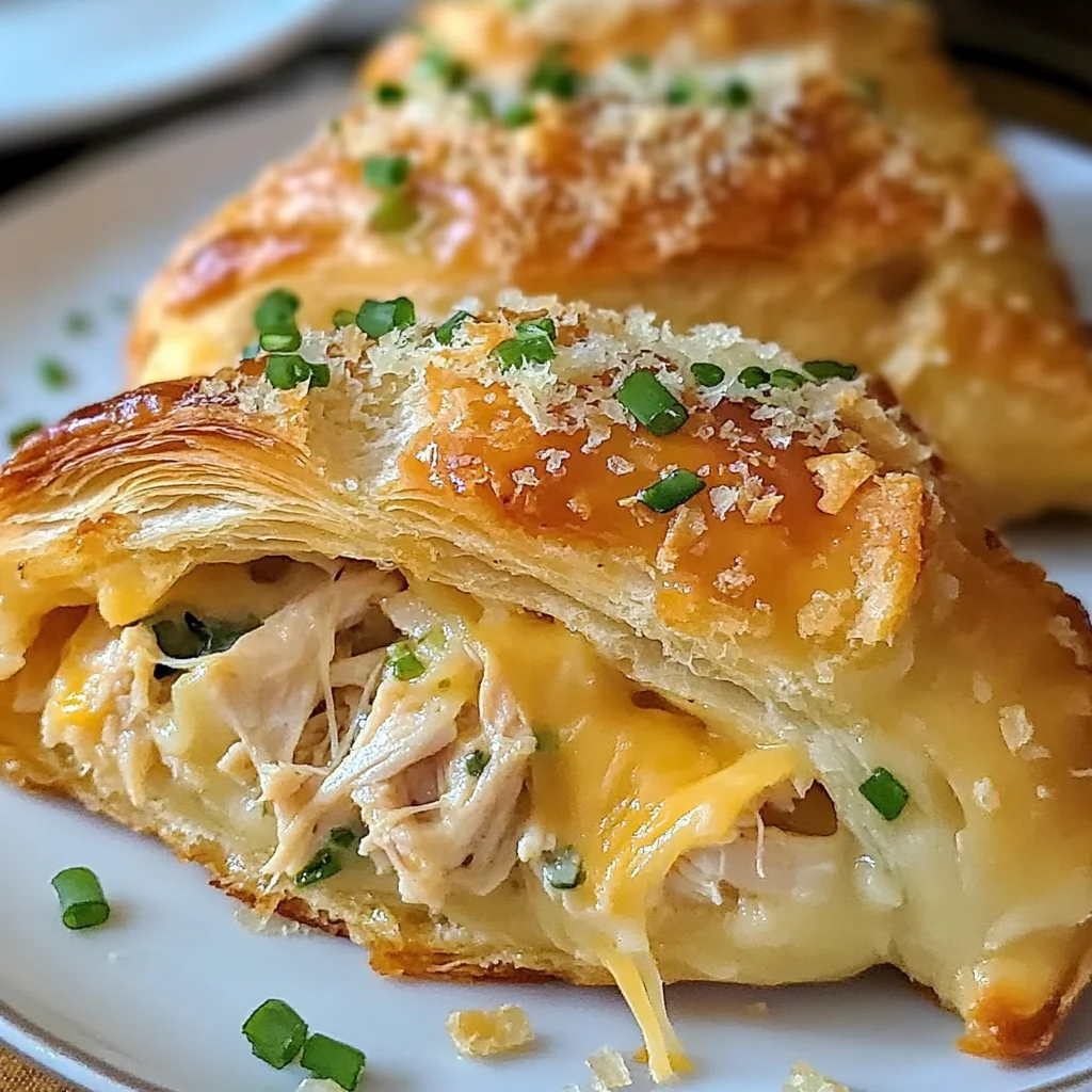 Chicken Stuffed Crescent Rolls Recipe - Easy & Delicious